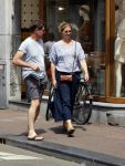 Amsterdam 17 juni 2021
Twan Huys met zijn vrouw in het centrum van Amsterdam