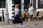 Amsterdam 17 juni 2021
Twan Huys met zijn vrouw in het centrum van Amsterdam