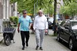 Amsterdam 29 mei 2021
Wolter Kroes en kennis Richard lopend door Amsterdam zuid.