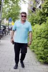 Amsterdam 29 mei 2021
Wolter Kroes en kennis Richard lopend door Amsterdam zuid.