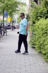 Amsterdam 29 mei 2021
Wolter Kroes en kennis Richard lopend door Amsterdam zuid.