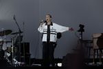Den Haag 11 juni 2022
Zangeres Anouk Teeuwe trouwt met haar verloofde Dominique Schemmekes op het podium tijdens haar concert op het Malieveld.