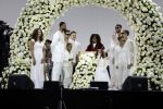 Den Haag 11 juni 2022
Zangeres Anouk Teeuwe trouwt met haar verloofde Dominique Schemmekes op het podium tijdens haar concert op het Malieveld.