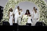 Den Haag 11 juni 2022
Zangeres Anouk Teeuwe trouwt met haar verloofde Dominique Schemmekes op het podium tijdens haar concert op het Malieveld.