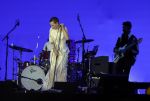 Den Haag 11 juni 2022
Zangeres Anouk Teeuwe trouwt met haar verloofde Dominique Schemmekes op het podium tijdens haar concert op het Malieveld.