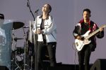 Den Haag 11 juni 2022
Zangeres Anouk Teeuwe trouwt met haar verloofde Dominique Schemmekes op het podium tijdens haar concert op het Malieveld.