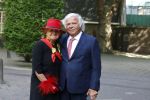 Laren 2 juni 2022
Begrafenis / dienst van Willibrord Frequin in de Sint Jansbasiliek in Laren . Eddy de Kroes en zijn vrouw Erna