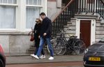 Amsterdam 6 april 2022
Eva Jinek met partner op de beethovenstraat