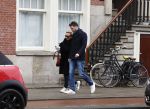 Amsterdam 6 april 2022
Eva Jinek met partner op de beethovenstraat