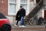 Amsterdam 6 april 2022
Eva Jinek met partner op de beethovenstraat