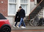 Amsterdam 6 april 2022
Eva Jinek met partner op de beethovenstraat