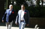 Laren 2 juni 2022
Begrafenis / dienst van Willibrord Frequin in de Sint Jansbasiliek in Laren . Evert Santegoeds en edwin Bredius