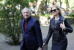Laren 2 juni 2022
Begrafenis / dienst van Willibrord Frequin in de Sint Jansbasiliek in Laren . Frank Wentink met vrouw