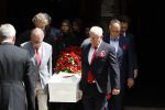 Laren 2 juni 2022
Begrafenis / dienst van Willibrord Frequin in de Sint Jansbasiliek in Laren . oa Aad Ouborg Louis Frequin en Guido Maas droegen de kist
