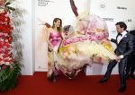 Amsterdam 4 juni 2022
Premiere Nationaal ballet in de stopera.
Hanna Verboom en designer van de jurk Edwin Oudshoorn
