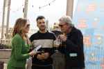 Zandvoort 31 mei 2022
Presentatie boek waar Matthijs v Nieuwkerk de mooiste verhalen voor uitgekozen heeft.  oa Heleen v Royen heeft een verhaal geschreven.  Helleen kwam met haar partner Bart meeldijk. Matthijs kwam met zijn vriendin Martha Riemsma. Ozcan Akyol  (Eus) gaf Matthijs het eerste boek.