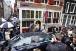 Amsterdam 8 juni 2022
Koningin Maxima bezoekt het Majoor Bosshardt huis op de wallen.
