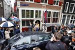 Amsterdam 8 juni 2022
Koningin Maxima bezoekt het Majoor Bosshardt huis op de wallen.