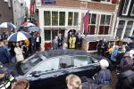 Amsterdam 8 juni 2022
Koningin Maxima bezoekt het Majoor Bosshardt huis op de wallen.