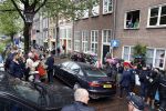 Amsterdam 8 juni 2022
Koningin Maxima bezoekt het Majoor Bosshardt huis op de wallen.