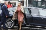 Amsterdam 8 juni 2022
Koningin Maxima bezoekt het Majoor Bosshardt huis op de wallen.