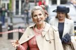 Amsterdam 8 juni 2022
Koningin Maxima bezoekt het Majoor Bosshardt huis op de wallen.