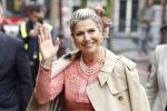 Amsterdam 8 juni 2022
Koningin Maxima bezoekt het Majoor Bosshardt huis op de wallen.