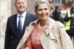 Amsterdam 8 juni 2022
Koningin Maxima bezoekt het Majoor Bosshardt huis op de wallen.