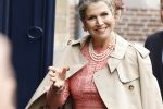 Amsterdam 8 juni 2022
Koningin Maxima bezoekt het Majoor Bosshardt huis op de wallen.