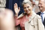 Amsterdam 8 juni 2022
Koningin Maxima bezoekt het Majoor Bosshardt huis op de wallen.