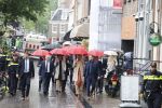 Amsterdam 8 juni 2022
Koningin Maxima bezoekt het Majoor Bosshardt huis op de wallen.
