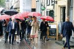 Amsterdam 8 juni 2022
Koningin Maxima bezoekt het Majoor Bosshardt huis op de wallen.