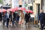 Amsterdam 8 juni 2022
Koningin Maxima bezoekt het Majoor Bosshardt huis op de wallen.