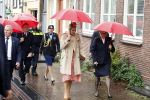 Amsterdam 8 juni 2022
Koningin Maxima bezoekt het Majoor Bosshardt huis op de wallen.
