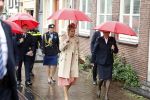 Amsterdam 8 juni 2022
Koningin Maxima bezoekt het Majoor Bosshardt huis op de wallen.