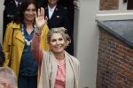 Amsterdam 8 juni 2022
Koningin Maxima bezoekt het Majoor Bosshardt huis op de wallen.