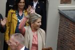 Amsterdam 8 juni 2022
Koningin Maxima bezoekt het Majoor Bosshardt huis op de wallen.