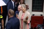 Amsterdam 8 juni 2022
Koningin Maxima bezoekt het Majoor Bosshardt huis op de wallen.