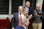 Amsterdam 8 juni 2022
Koningin Maxima bezoekt het Majoor Bosshardt huis op de wallen.