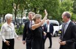 Amsterdam 8 juni 2022
Koningin Maxima en koning Willem Alexander hebben diner in het rijksmuseum. Verder aanweizg Klaas Knot Mark Ritte en Christine Lagarde