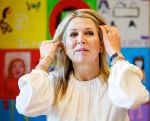 Amstelveen 9 juni 2022
Koningin Maxima op bezoek bij de stichting Petje af