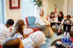 Amstelveen 9 juni 2022
Koningin Maxima op bezoek bij de stichting Petje af