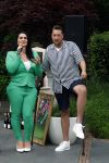 Huizen 25 mei 2022
Feestje ivm de nieuwe TLC serie van Louisa en Rowan op z'n Gooisch. Louisa Janssen en haar man Rowan
