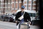Amsterdam 27 mei 2022
Marc-Marie Huijbregtss op de fiets in Amsterdam zuid