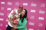 Huizen 25 mei 2022
Feestje ivm de nieuwe TLC serie van Louisa en Rowan op z'n Gooisch. Louisa JansSen en haar man Rowan .Marcel Kuijer