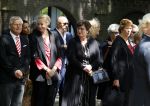 Laren 2 juni 2022
Begrafenis / dienst van Willibrord Frequin in de Sint Jansbasiliek in Laren . Marianne de ex vrouw van Willibrord Frequin