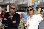Zandvoort 31 mei 2022
Presentatie boek waar Matthijs v Nieuwkerk de mooiste verhalen voor uitgekozen heeft. 
Matthijs v Nieuwkerk met zijn vriendin Martha Riemsma