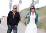 Zandvoort 31 mei 2022
Presentatie boek waar Matthijs v Nieuwkerk de mooiste verhalen voor uitgekozen heeft. 
Matthijs v Nieuwkerk met zijn vriendin Martha Riemsma