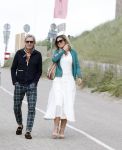 Zandvoort 31 mei 2022
Presentatie boek waar Matthijs v Nieuwkerk de mooiste verhalen voor uitgekozen heeft. 
Matthijs v Nieuwkerk met zijn vriendin Martha Riemsma