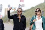 Zandvoort 31 mei 2022
Presentatie boek waar Matthijs v Nieuwkerk de mooiste verhalen voor uitgekozen heeft. 
Matthijs v Nieuwkerk met zijn vriendin Martha Riemsma